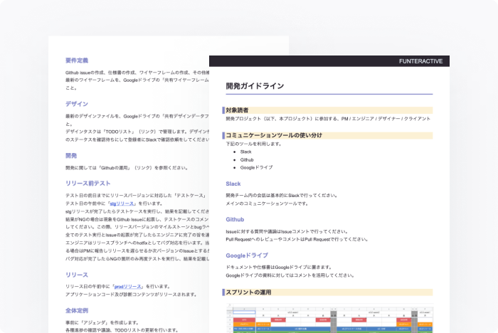 開発ガイドライン